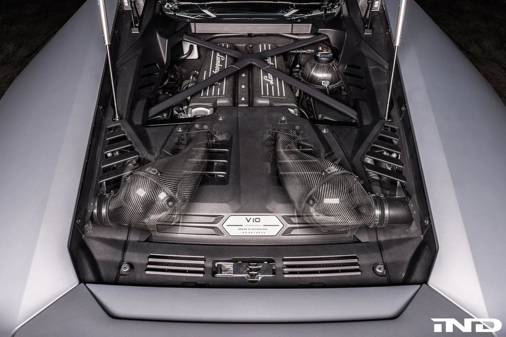 Eventuri Lamborghini Huracan EVO / STO Black Carbon Intake System