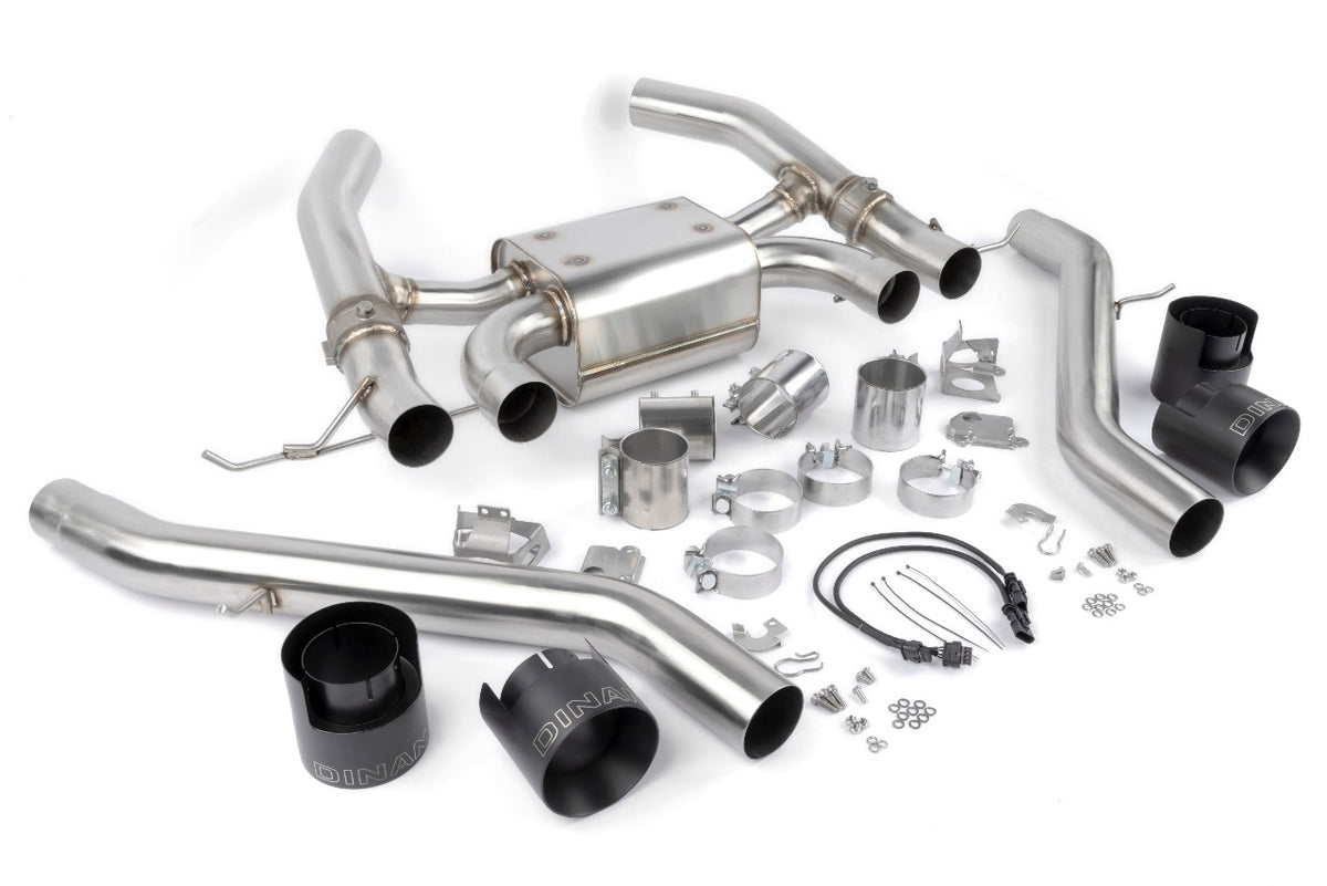 DINAN VALVED AXLE-BACK EXHAUST - 2021-2023 BMW M3/M4