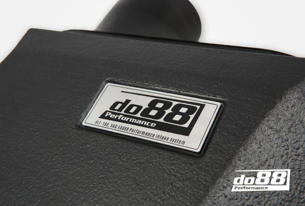 DO88 Volkswagen MK8 Golf R / GTI Black Plastic Intake
