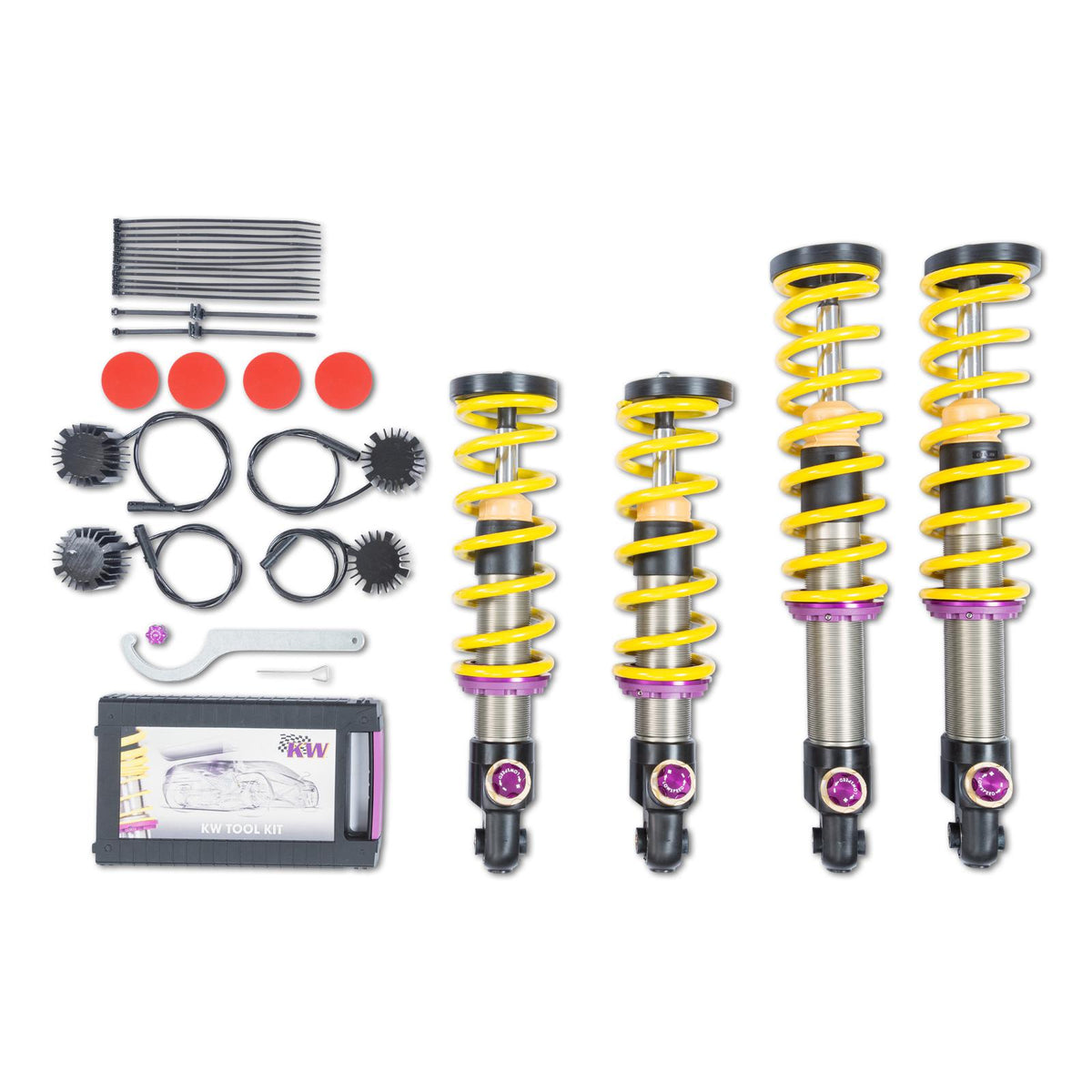 KW Coilover Kit V4 2019+ BMW M8 F93 Sedan (Including M8 Competition)