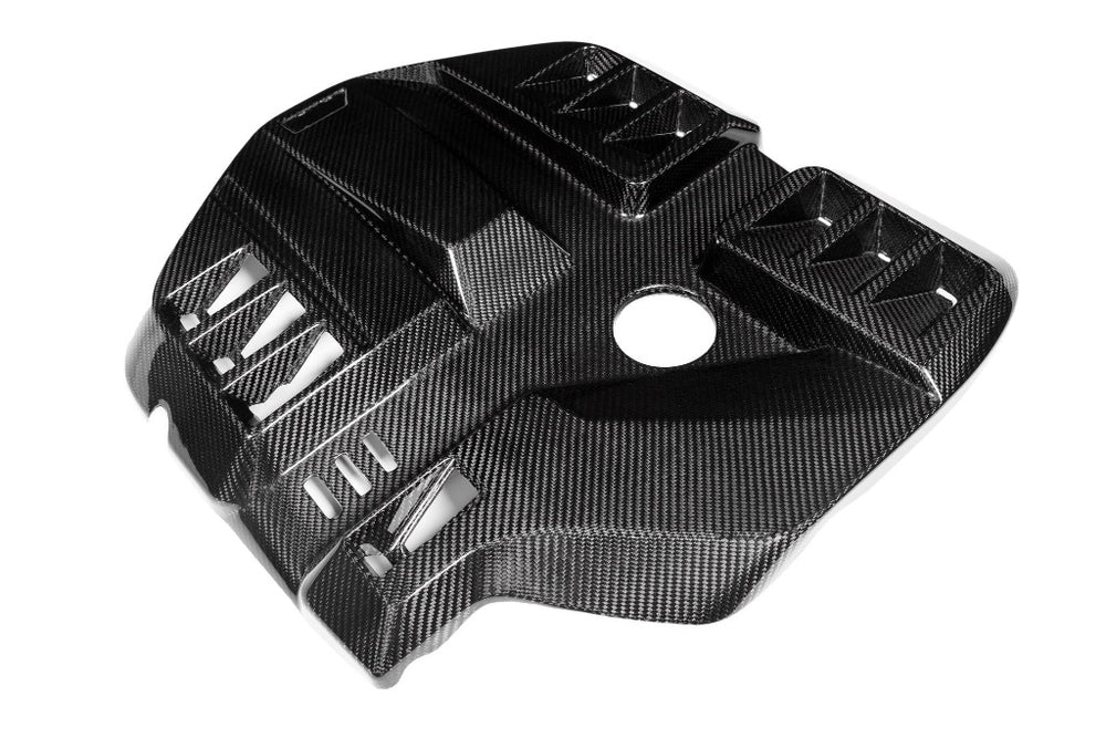 Eventuri BMW G80 M3 / G82 M4 S58 Black Carbon Engine Cover