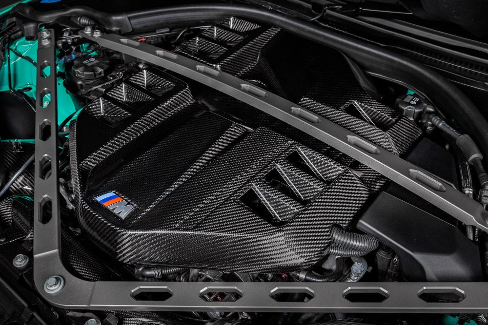 Eventuri BMW G80 M3 / G82 M4 S58 Black Carbon Engine Cover