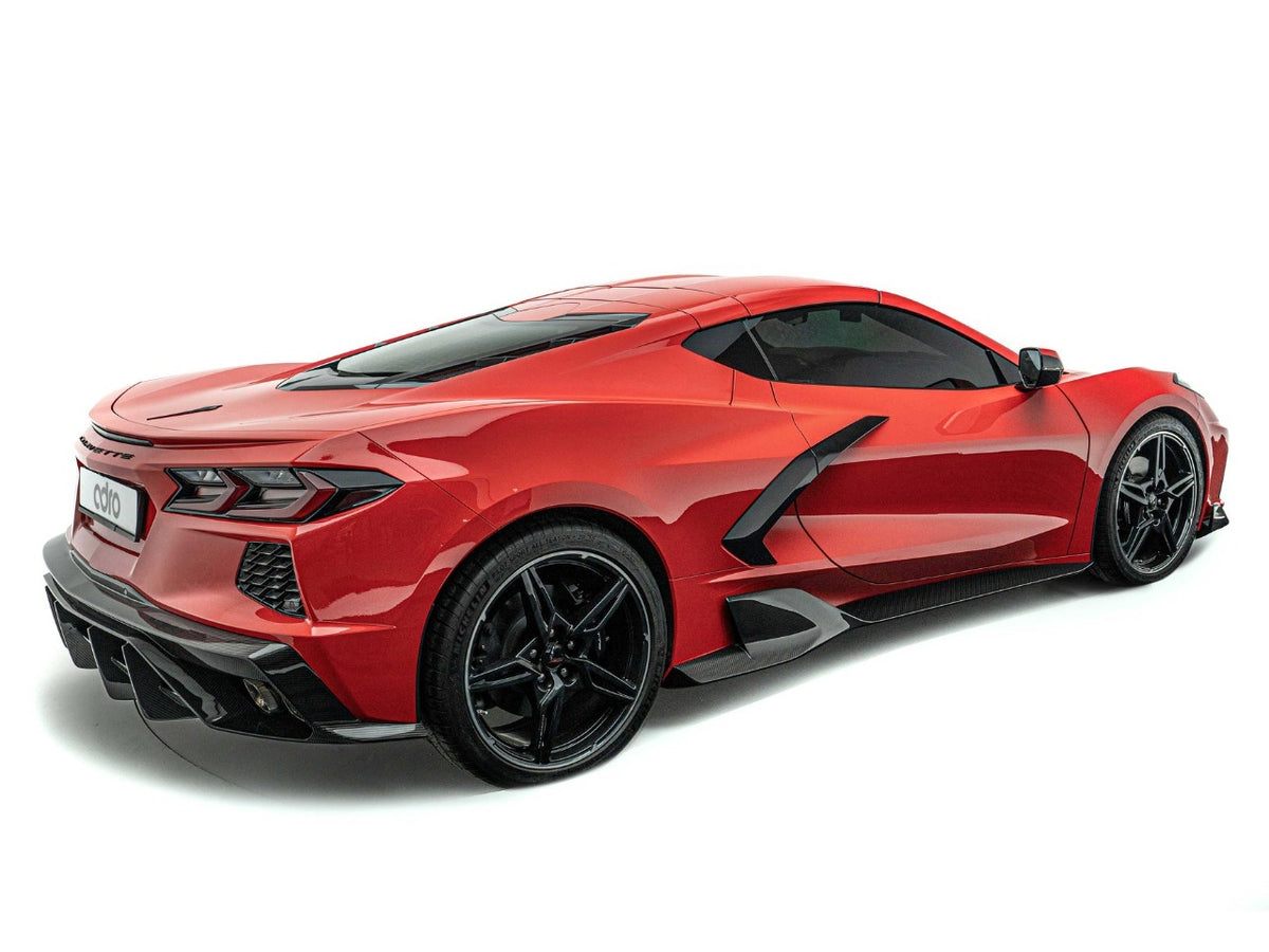 ADRO CORVETTE C8 PREPREG CARBON FIBER REAR DIFFUSER