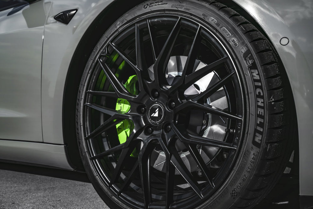 Vorsteiner V-FF 107 20x9.0 5x114.3 38S / 64.1 CB (Tesla 3) - Zara Gray
