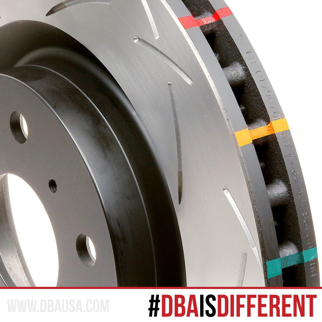 DBA 4000 Series Rear Drilled & Slotted Rotor | BMW 335d/335i E90/91/92 (06+) (DBA42859XS) main image 0
