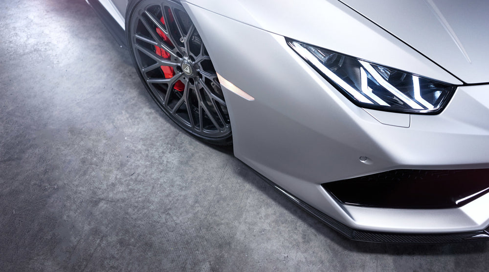 Vorsteiner Lamborghini Huracan Verona Edizione Aero Front Spoiler Carbon Fiber PP 2x2 Glossy