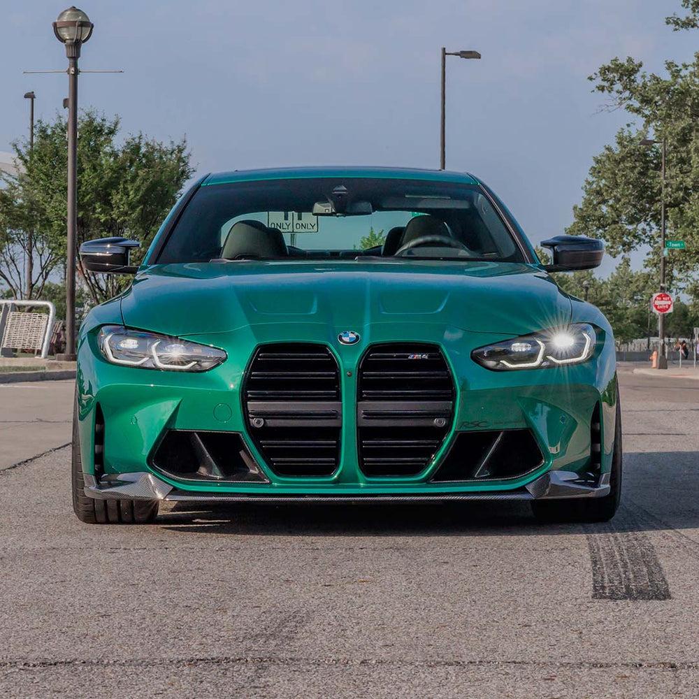 Racing Sport Concepts Carbon Fiber Front Lip for BMW G82 M4 & G80 M3 - M Performance Style