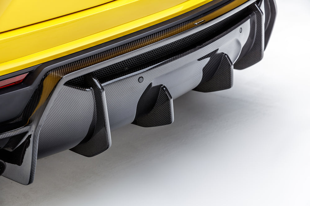 Vorsteiner Lamborghini Urus UX-07 Edizione Aero Rear Diffuser Carbon Fiber PP 2x2 Glossy