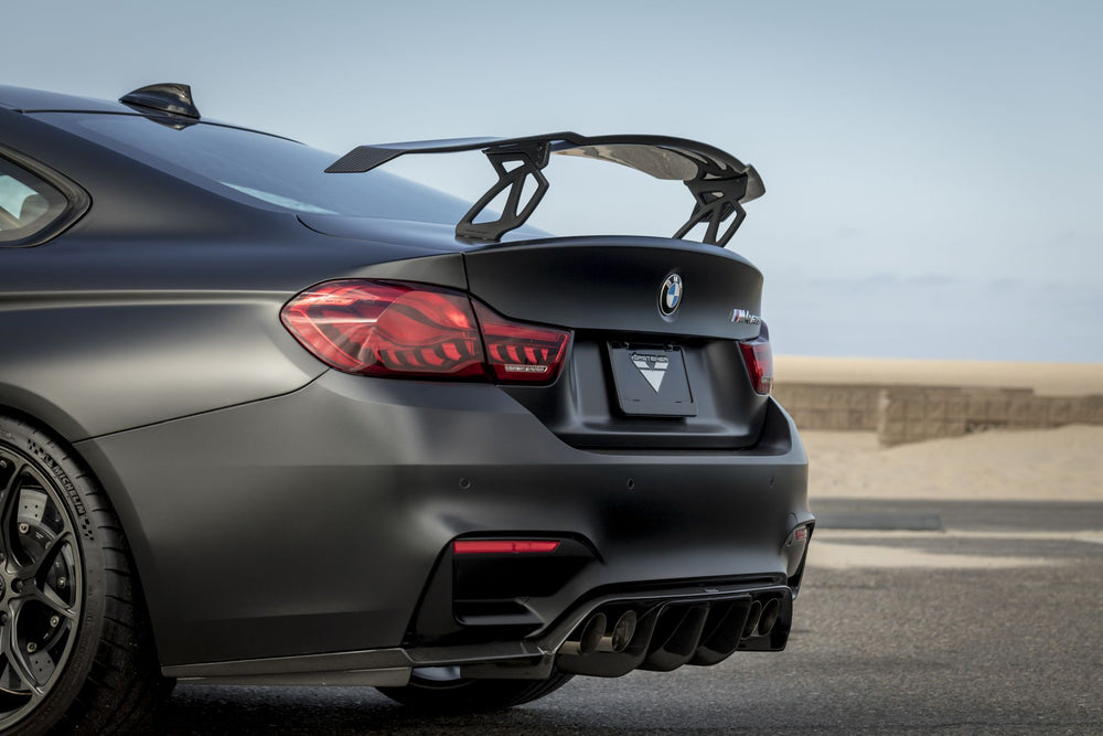 Vorsteiner 2014+ BMW M3/M4 (F8X) VRS GTS-V Rear Diffuser Carbon Fiber PP 2x2 Glossy