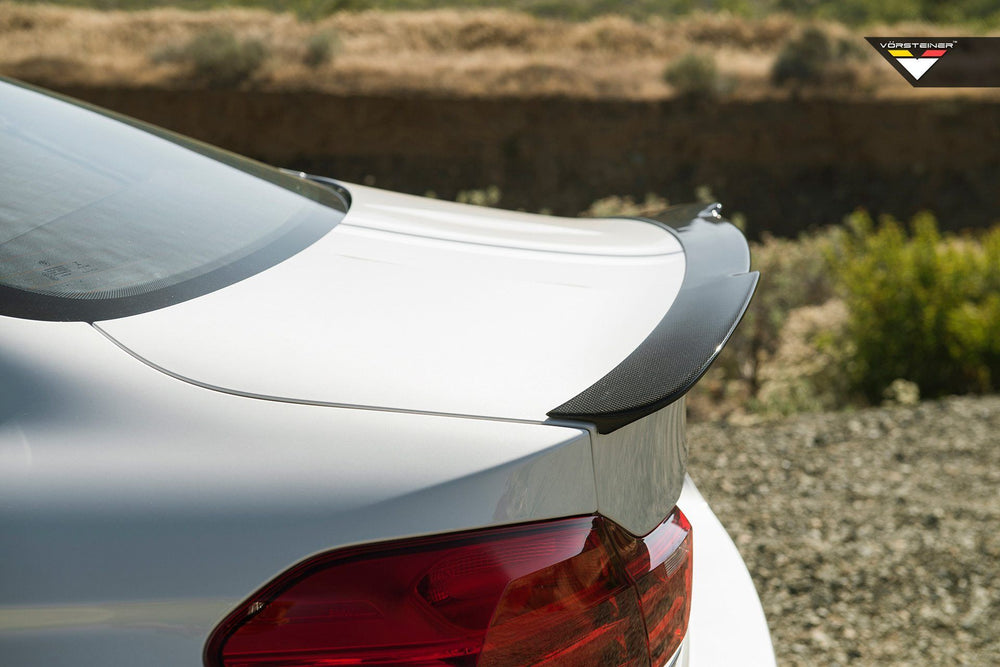 Vorsteiner BMW F82 M4 EVO Aero Decklid Spoiler Carbon Fiber 1x1 Glossy (F82 M4 Only)