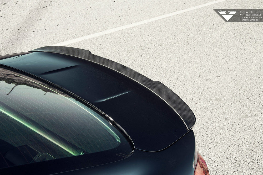 Vorsteiner BMW F82 M4 EVO Aero Decklid Spoiler Carbon Fiber 1x1 Glossy (F82 M4 Only)