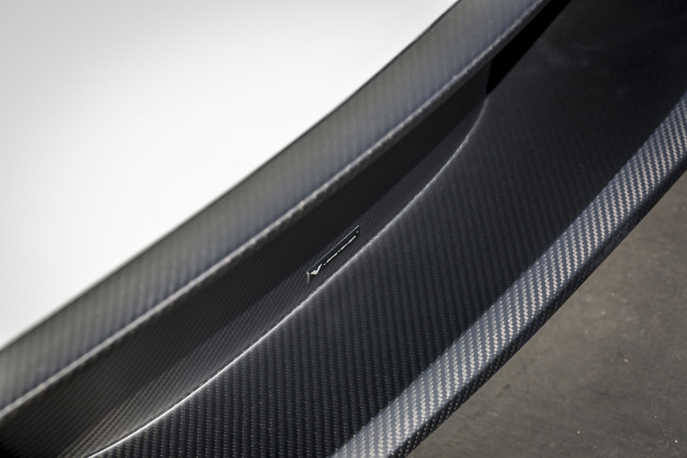 Vorsteiner Ferrari 458 Italia 458-VX Aero Front Bumper w/ Front Spoiler Carbon Fiber PP 1X1 Glossy
