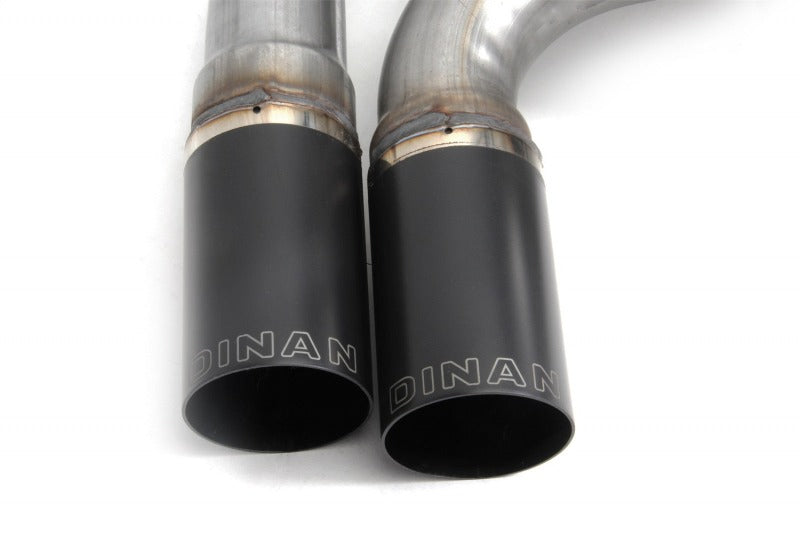 Dinan Free Flow Axle-Back Exhaust - 2017-2020 BMW 330i/430i Black