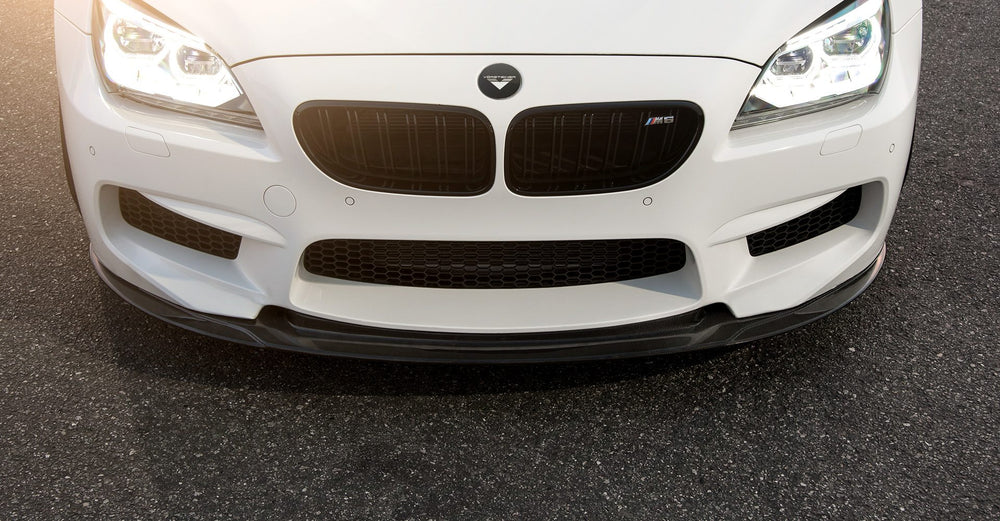 Vorsteiner BMW F12 M6 VRS GTS-V Aero Performance Front Spoiler Carbon Fiber PP 1x1 Glossy