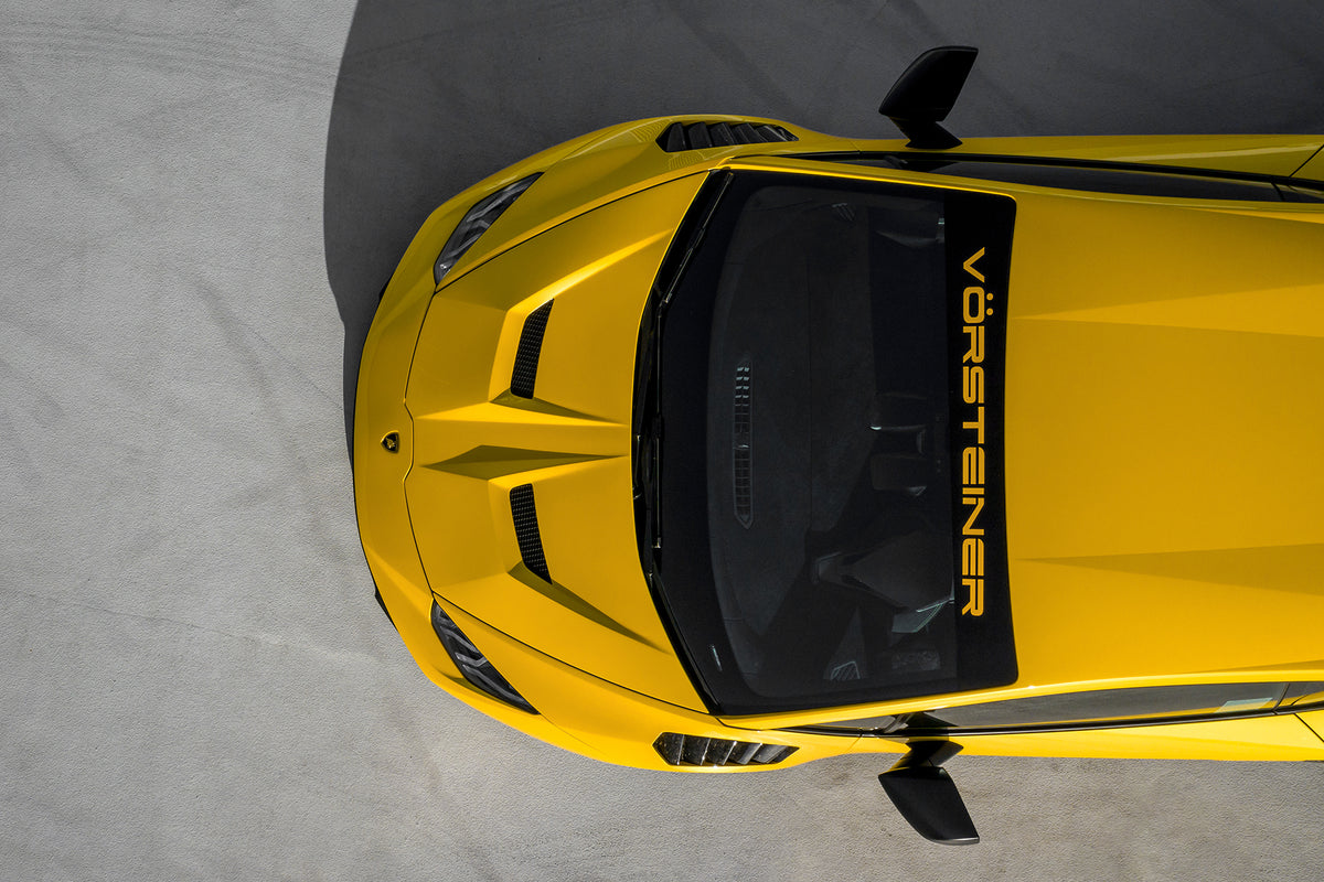 Vorsteiner Lamborghini Huracan Performante Vicenzo Edizione Aero Bonnet Carbon Matrix PP Glossy