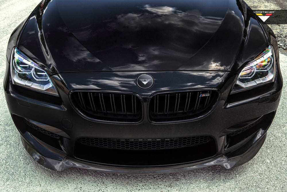 Vorsteiner BMW F12 M6 VRS Aero Front Spoiler Carbon Fiber PP 1x1 Glossy