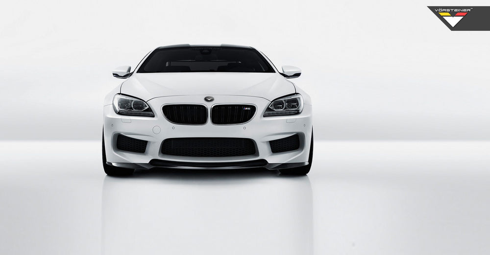 Vorsteiner BMW F12 M6 VRS Aero Front Spoiler Carbon Fiber PP 1x1 Glossy