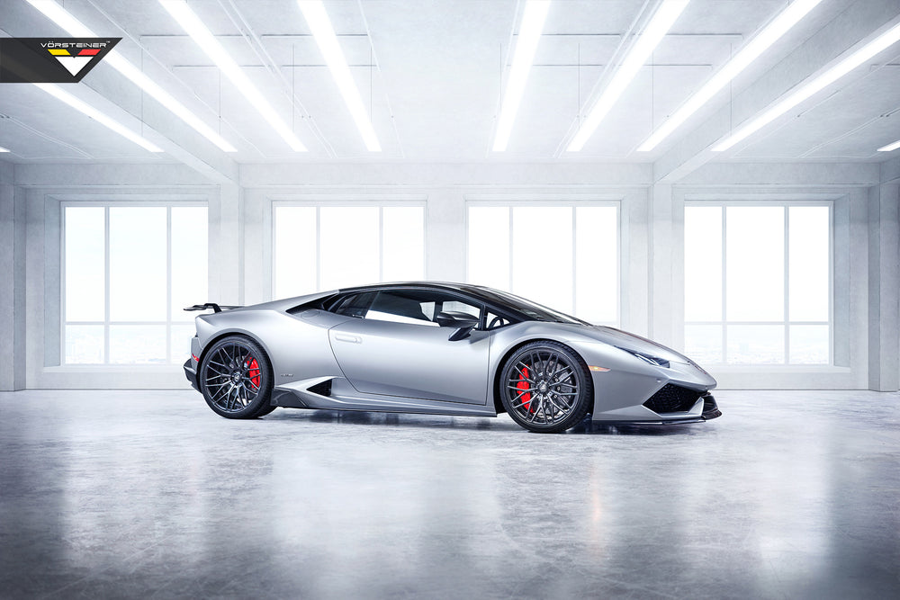 Vorsteiner Lamborghini Huracan Verona Edizione Aero Front Spoiler Carbon Fiber PP 2x2 Glossy