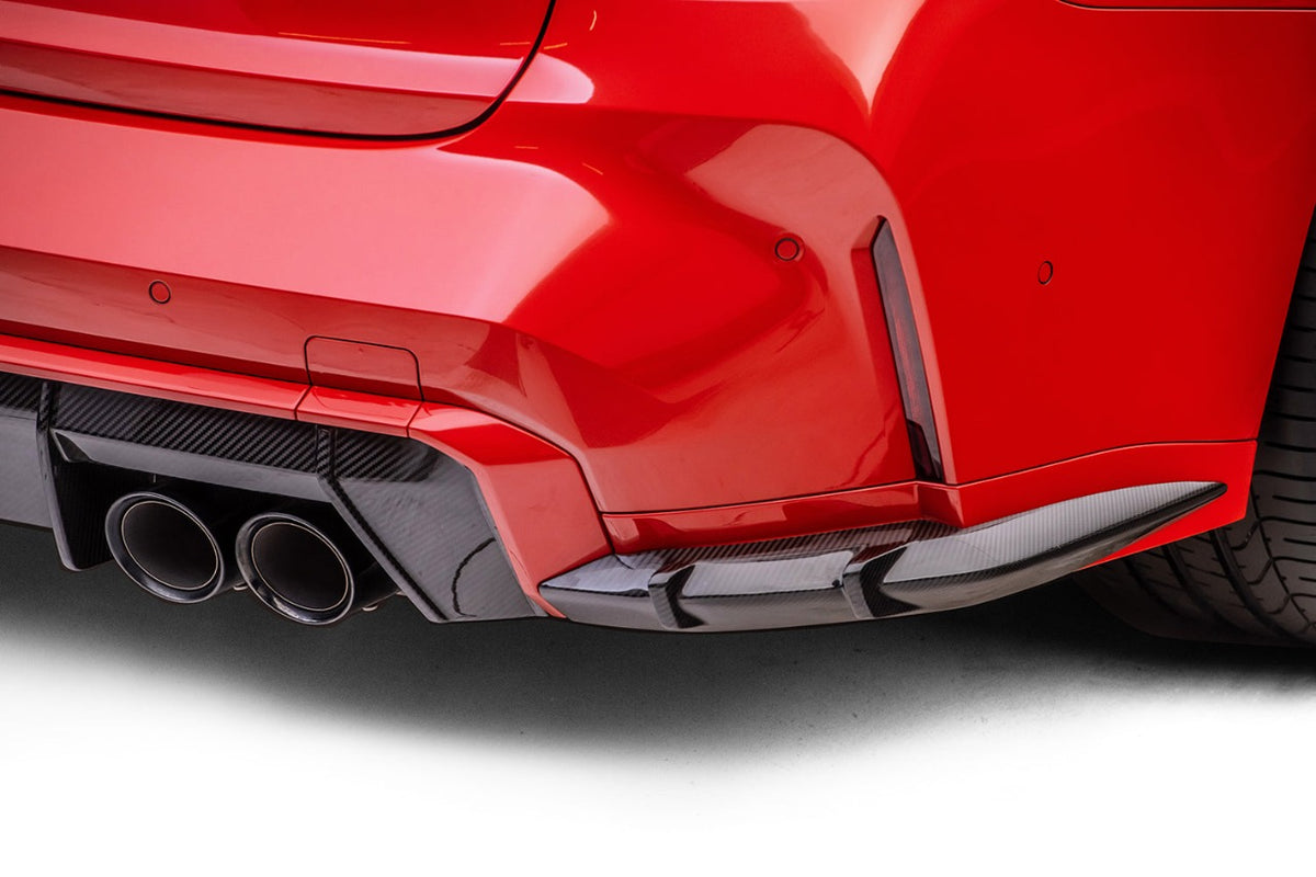 Sterckenn BMW M3 (G80) Carbon Fiber Rear Bumper Inserts