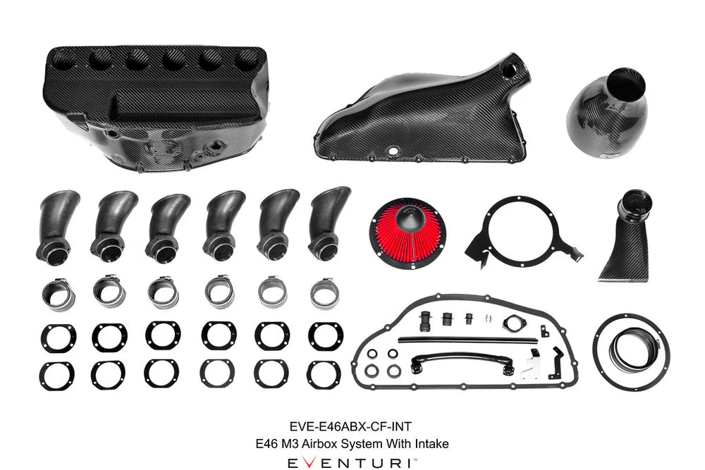 Eventuri BMW E46 M3 Hybrid Carbon Airbox System