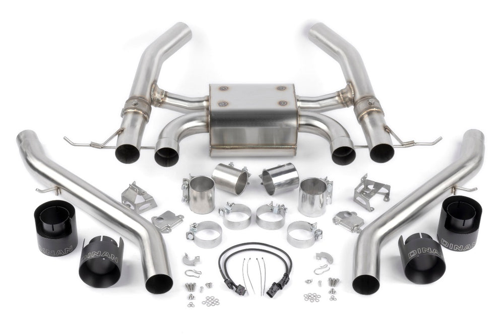 DINAN VALVED AXLE-BACK EXHAUST - 2021-2023 BMW M3/M4