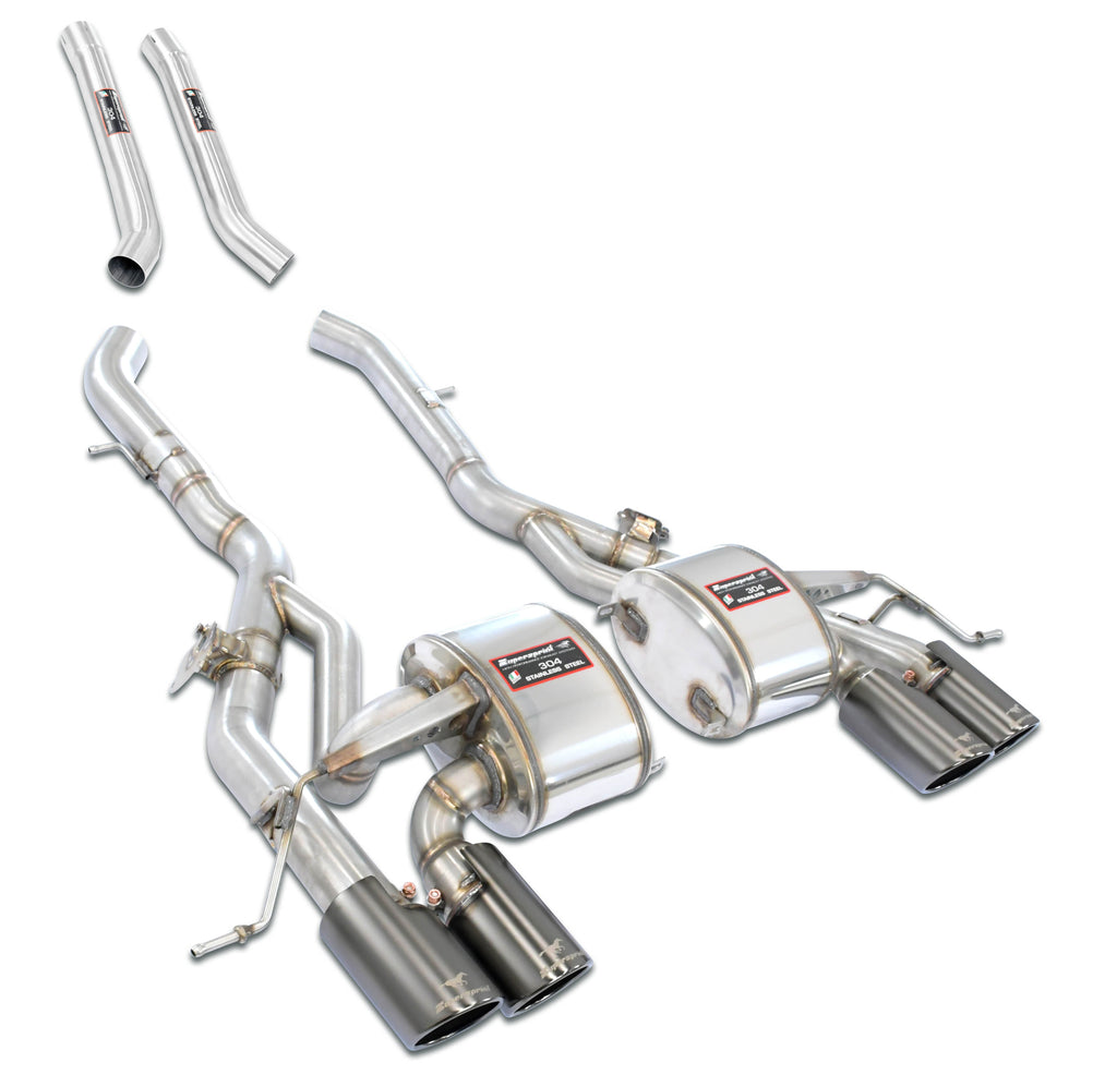 Supersprint BMW G87 M2 Rear Muffler Touring Package Deleting - mid res ...