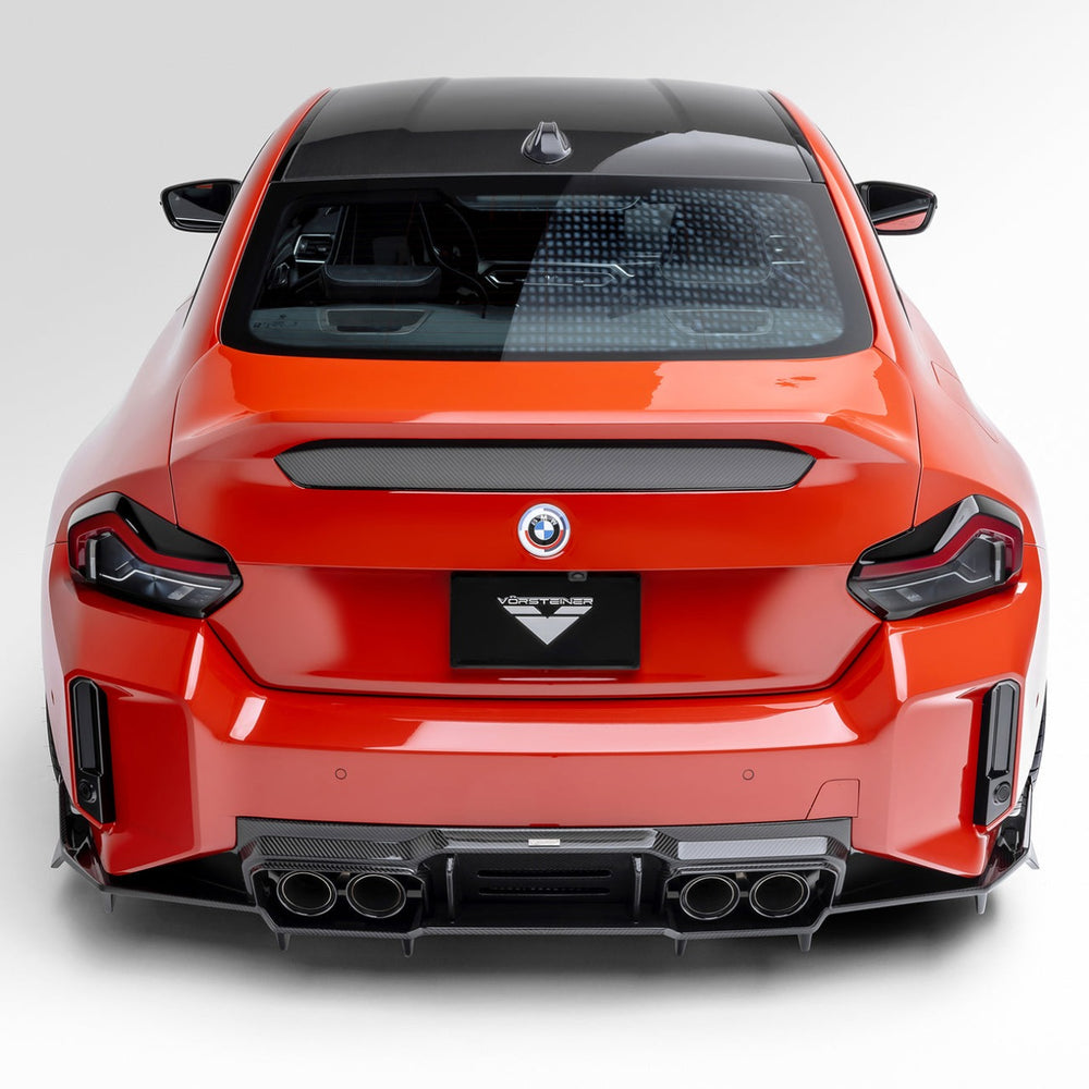 Vorsteiner BMW G87 M2 VRS AERO BOOTLID CARBON FIBER PP 2X2 GLOSSY