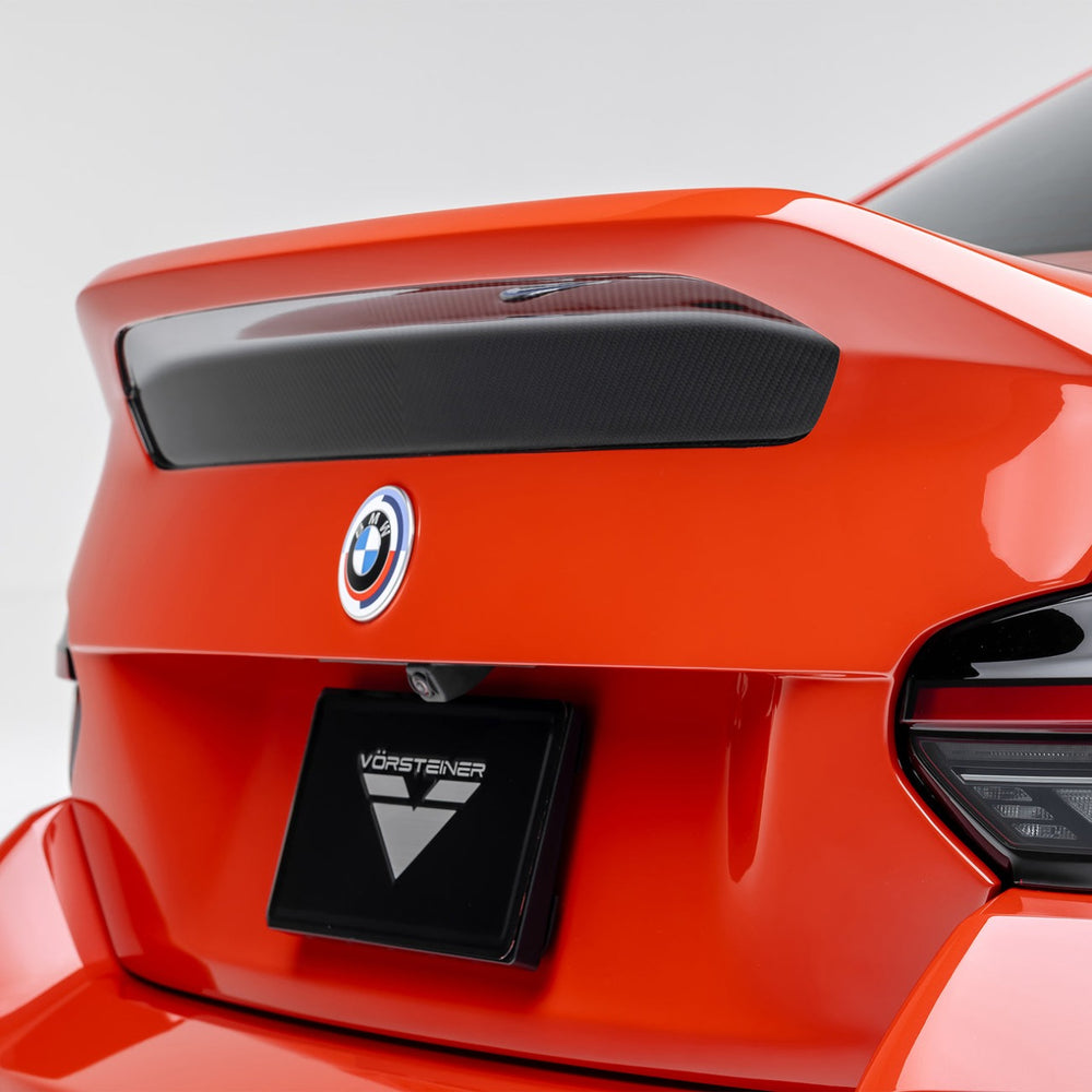 Vorsteiner BMW G87 M2 VRS AERO BOOTLID CARBON FIBER PP 2X2 GLOSSY