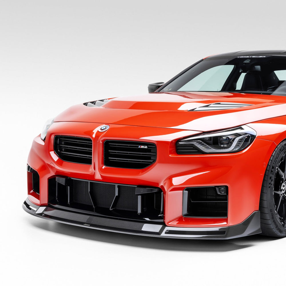 Vorsteiner BMW G87 M2 VRS AERO FRONT SPOILER CARBON FIBER PP 2X2 GLOSSY