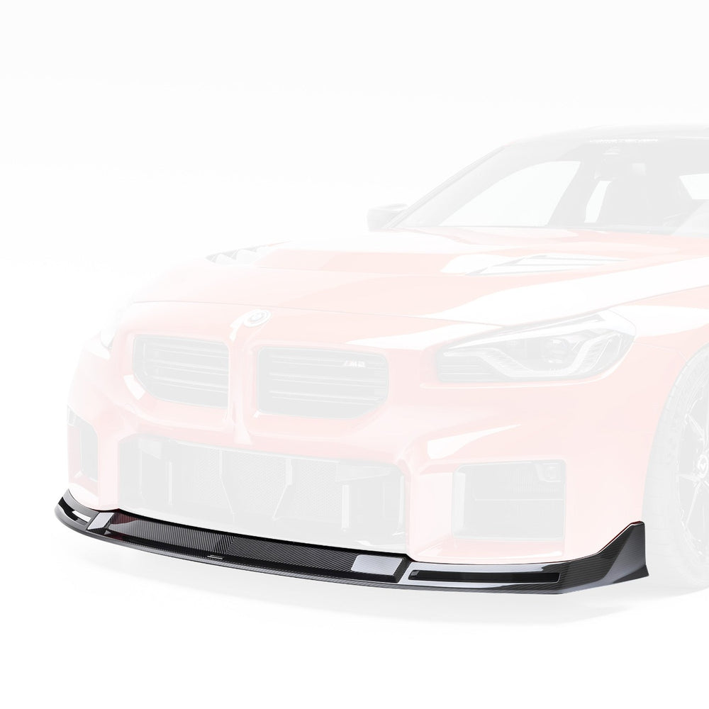 Vorsteiner BMW G87 M2 VRS AERO FRONT SPOILER CARBON FIBER PP 2X2 GLOSSY