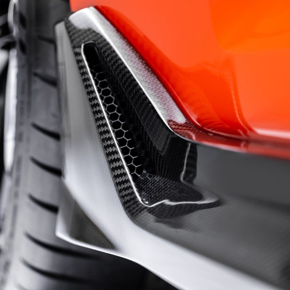 Vorsteiner BMW G87 M2 VRS AERO VENTED FENDERS WITH SIDE SKIRTS CARBON FIBER PP 2X2 GLOSSY