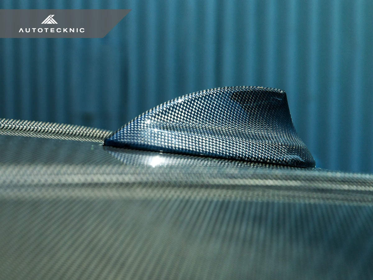 AutoTecknic Dry Carbon Roof Antenna Cover - BMW G80 M3 Pre-LCI