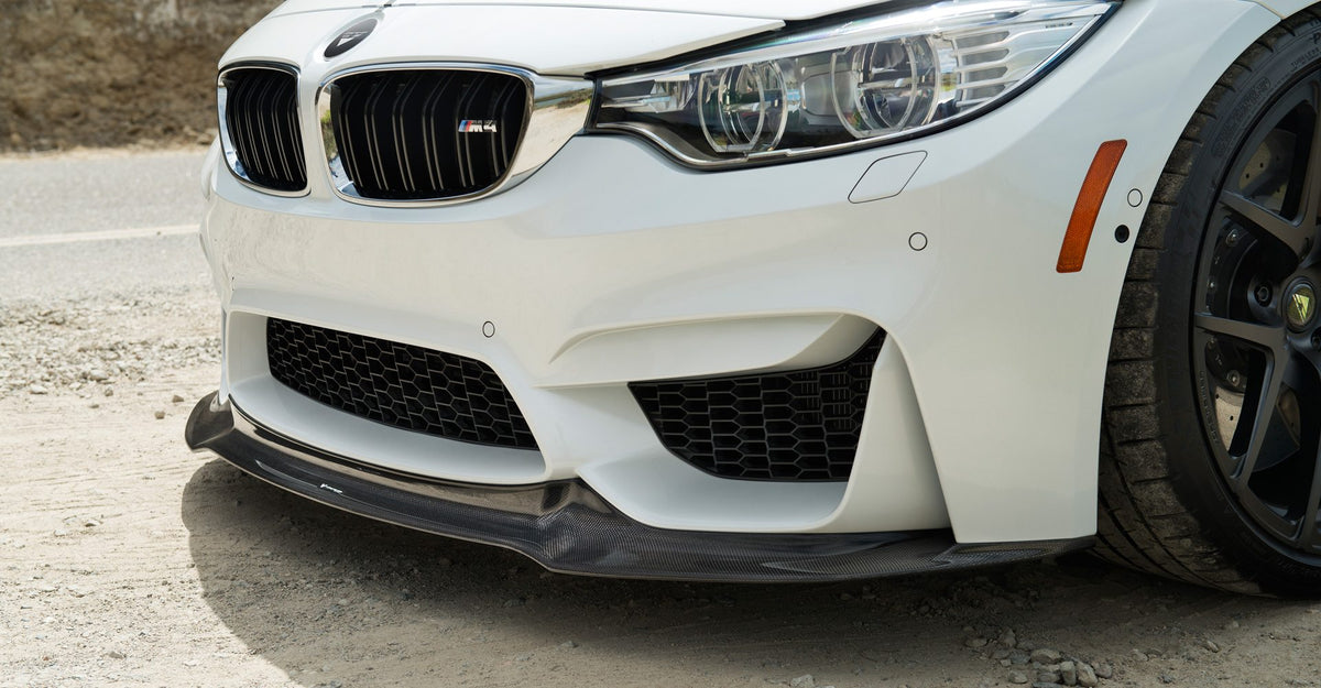 Vorsteiner BMW F8X M3/M4 VRS GTS Aero Front Spoiler Carbon Fiber PP 1x1 Glossy