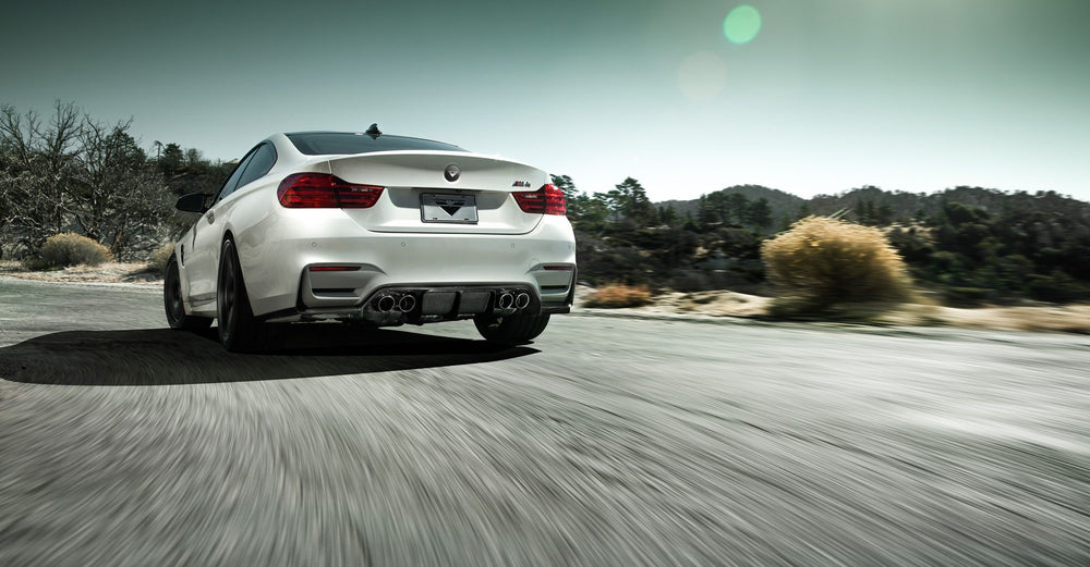 Vorsteiner BMW F8X M3/M4 VRS GTS Aero Rear Diffuser Carbon Fiber PP 1x1 Glossy
