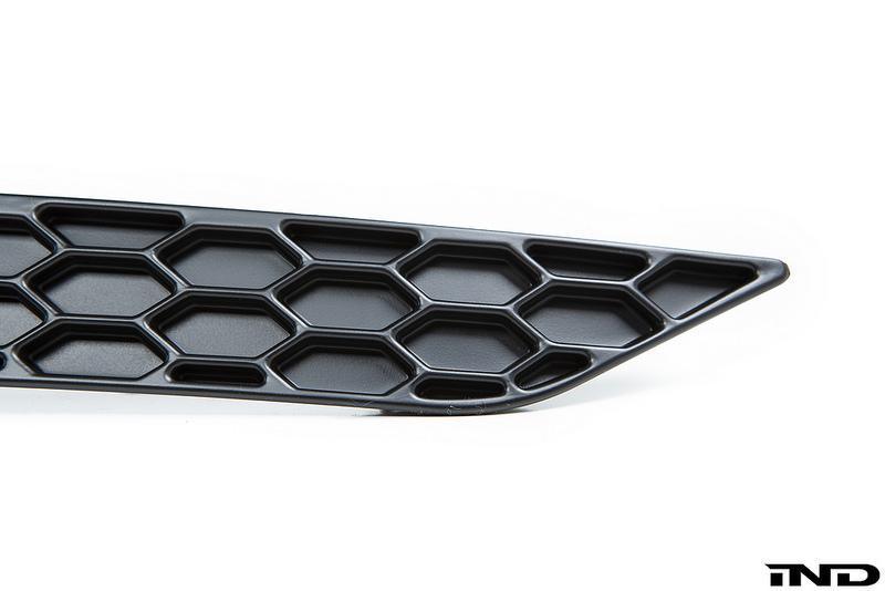 ACEXXON VW MK7.5 GOLF R Rear Reflector Insert Set - Honeycomb Matte Black