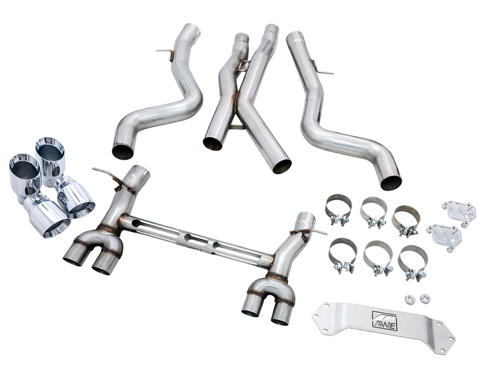 AWE GEN2 Track Edition Catback Exhaust for BMW F80 M3 & F82 M4