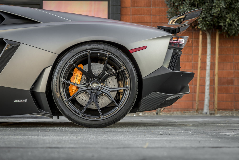 Vorsteiner Lamborghini Aventador Zaragoza Edizione Aero Wing Carbon Fiber PP 2x2 Glossy
