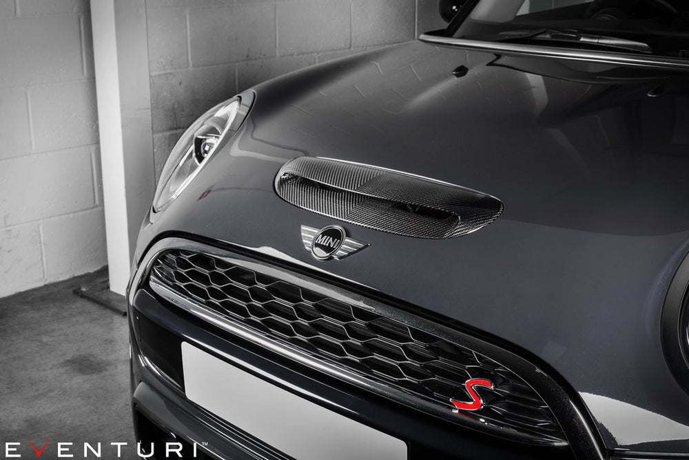 Eventuri F56 LCI Mini Cooper S Plastic Intake with Carbon Scoop