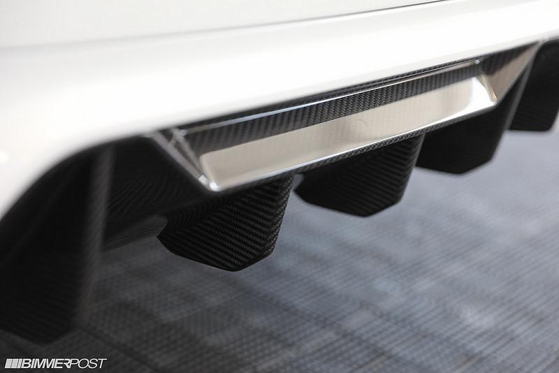 BMW F90 M5 M Performance Rear Diffuser in Carbon Fiber