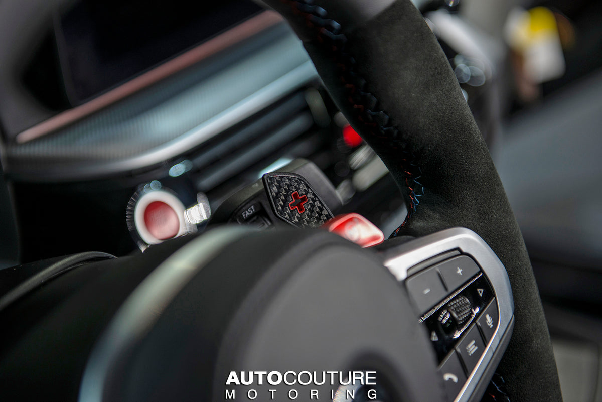 BMW M Performance G8X M3 / M4 Carbon Shift Paddle Set