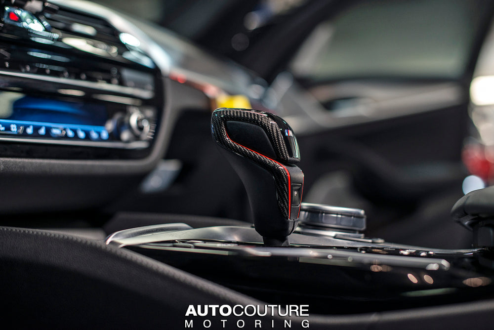 BMW M Performance F90 M5 Carbon Gear Selector Cover – AUTOcouture Motoring