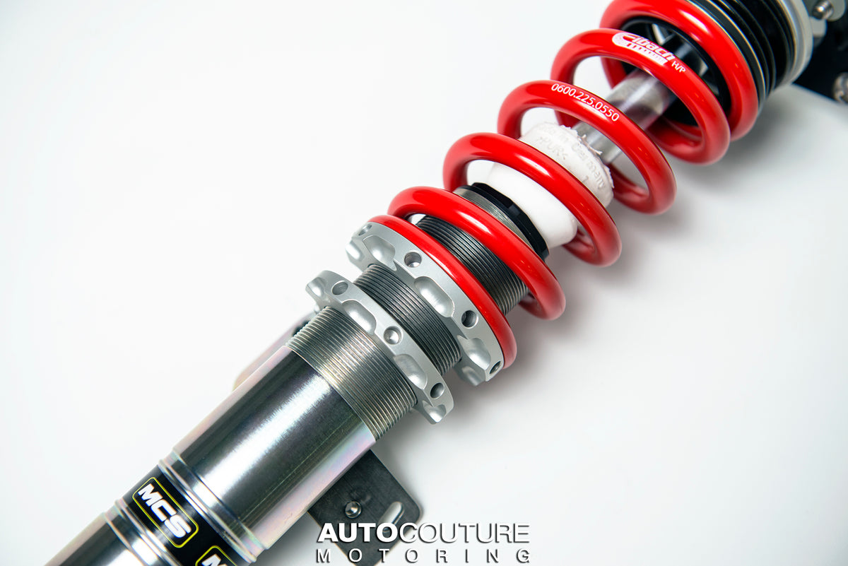 MCS Single Adjustable Coilovers for the 2021+ BMW G80 M3 and G82 M4