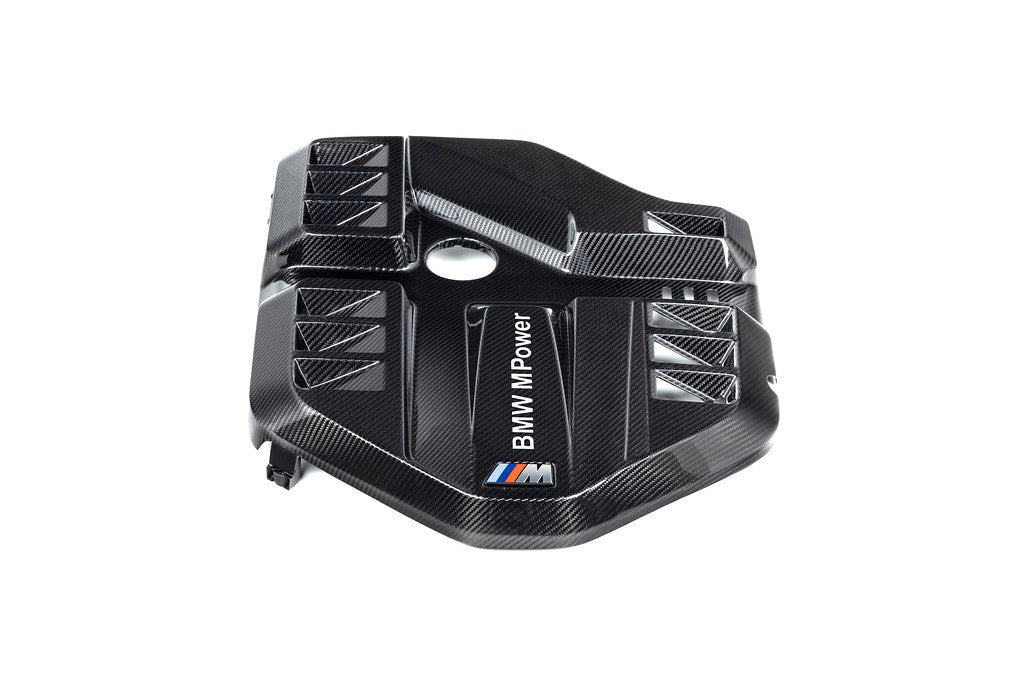 Eventuri BMW G80 M3 / G82 M4 S58 Black Carbon Engine Cover