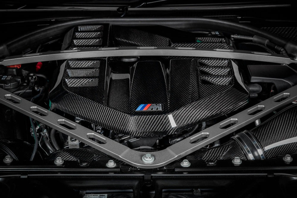 Eventuri BMW G80 M3 / G82 M4 S58 Black Carbon Engine Cover
