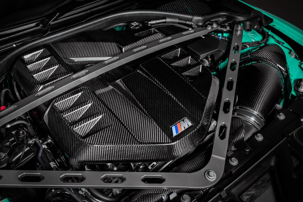 Eventuri BMW G80 M3 / G82 M4 S58 Black Carbon Engine Cover