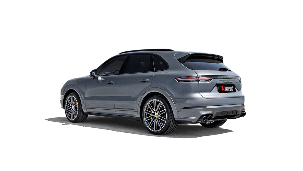 Akrapovic 2019+ Porsche Cayenne Turbo/Coupe V8 (536) Evolution Line Cat Back (Titanium - Tips Req)