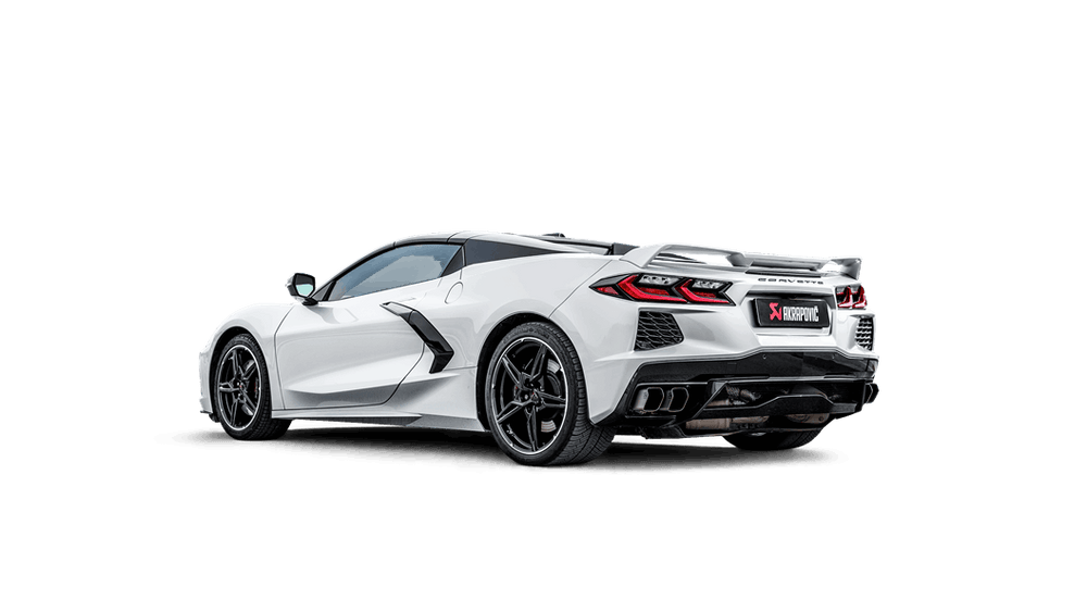 Akrapovic 2020+ Chevrolet Corvette C8 Slip-On Line 