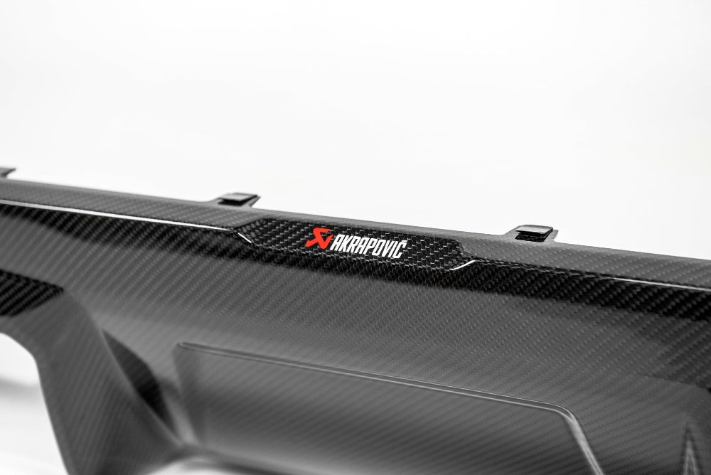 Akrapovic 2021+ BMW M3 (G80)/M4 (G82) Rear Carbon Fiber Diffuser - High Gloss