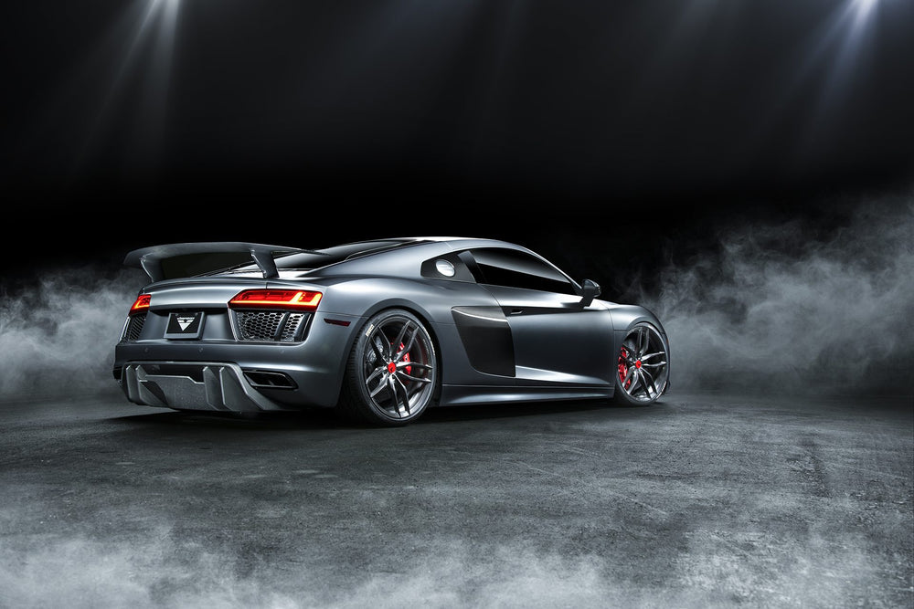 Vorsteiner 2017+ Audi R8 VRS Aero Rear Diffuser Carbon Fiber PP 2x2 Glossy