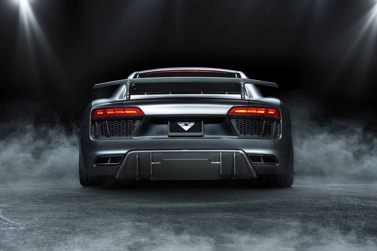 Vorsteiner 2017+ Audi R8 VRS Aero Wing Carbon Fiber PP 2x2 Glossy (V10+ ONLY)